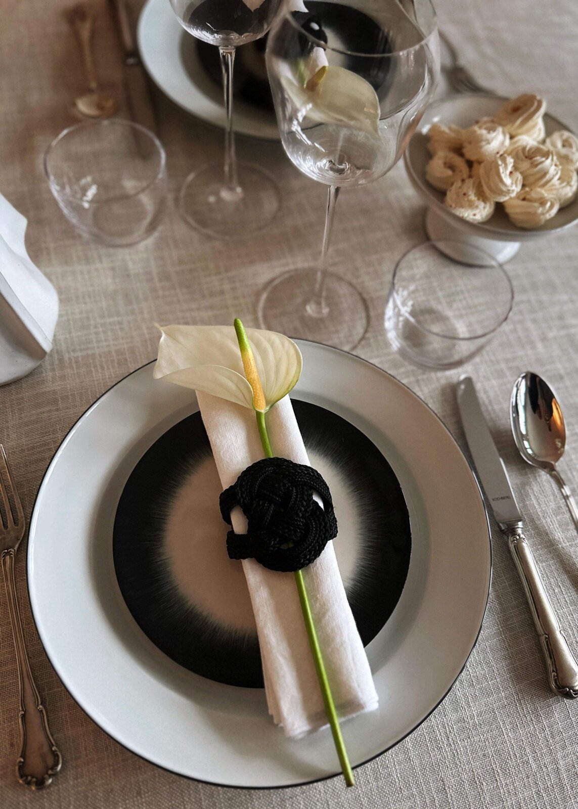 Festliche Tischdekoration