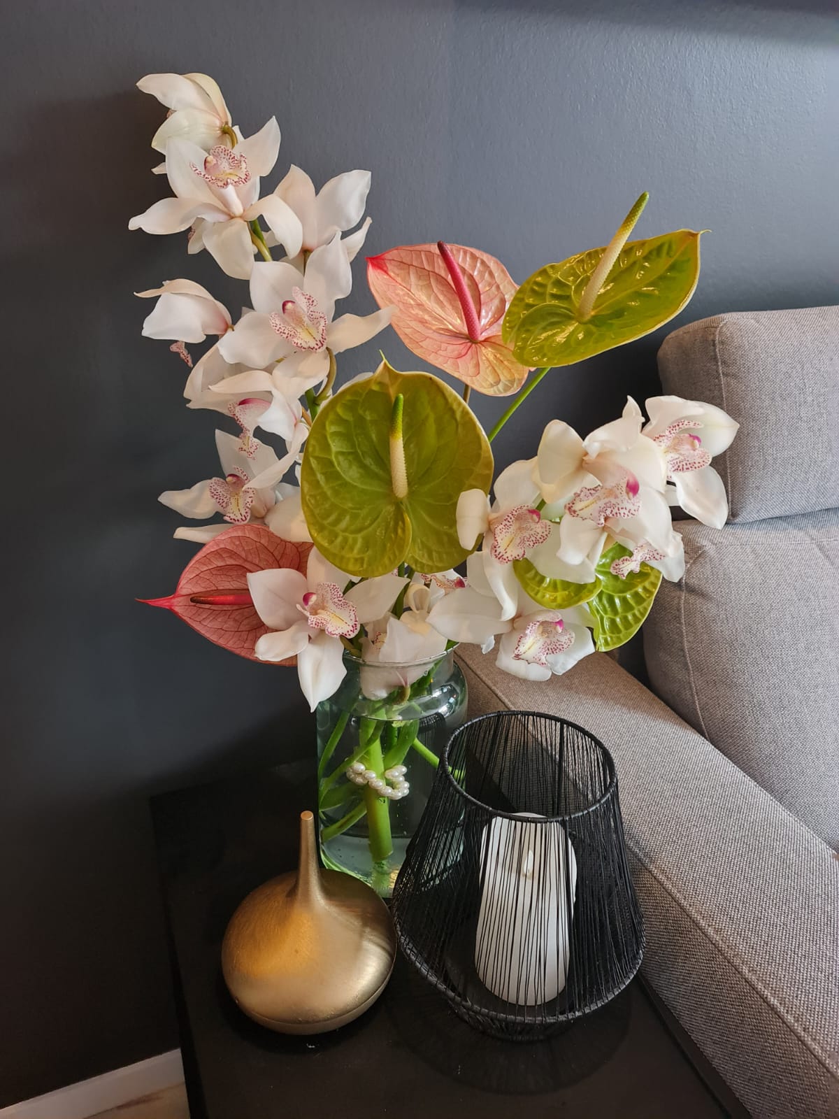 styling ideas with anthuriums