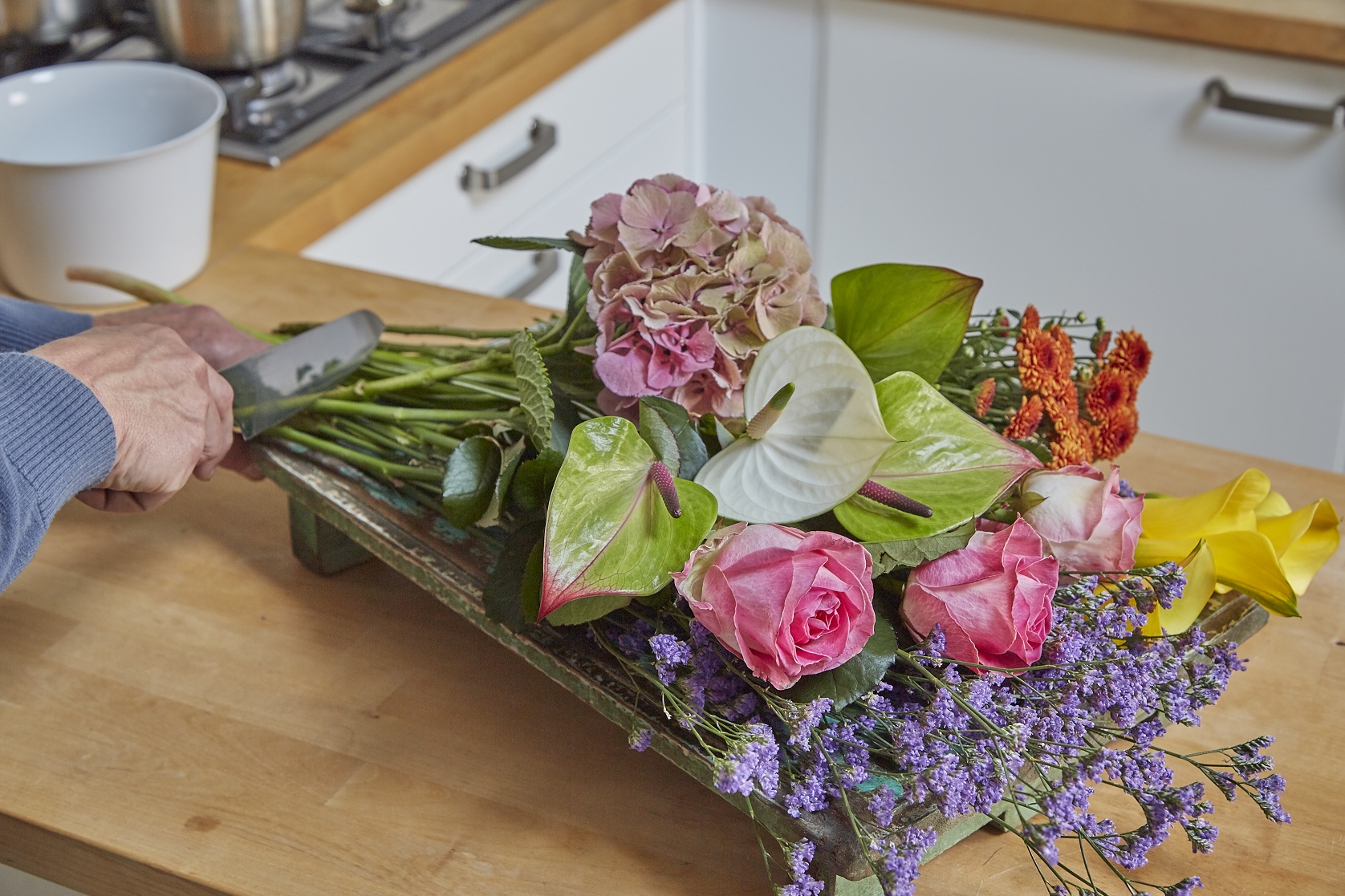 So hält ein Blumenstrauß viel länger