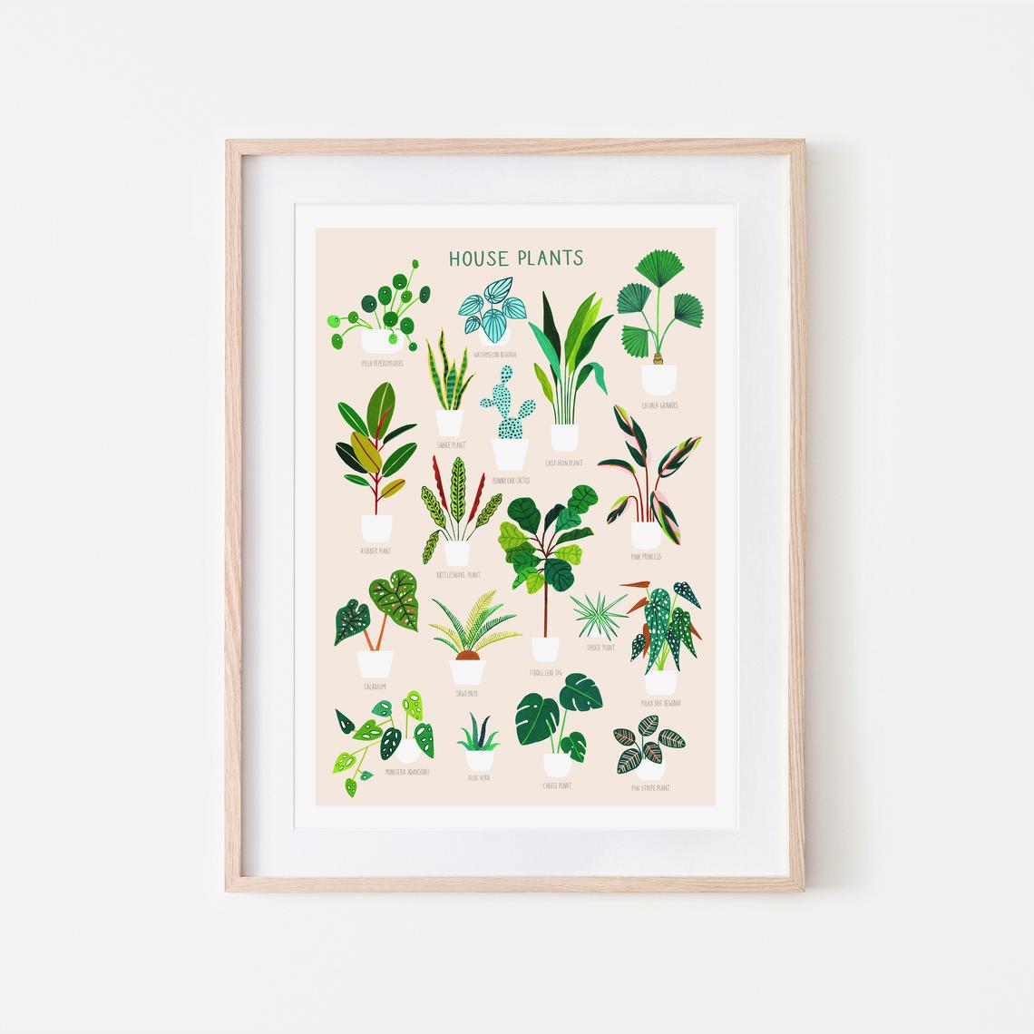 5 mooie botanische posters voor aan de muur