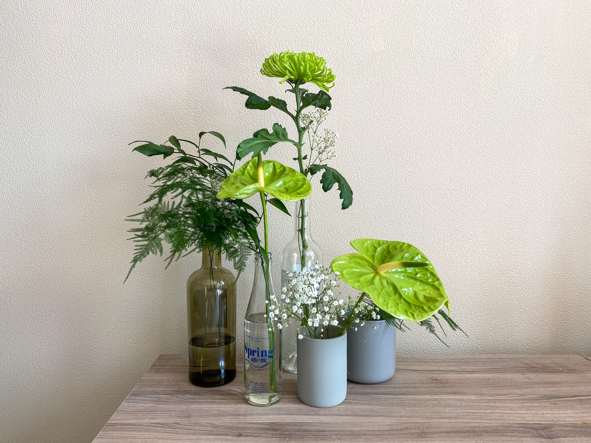 Upcycler des bouteilles en vases