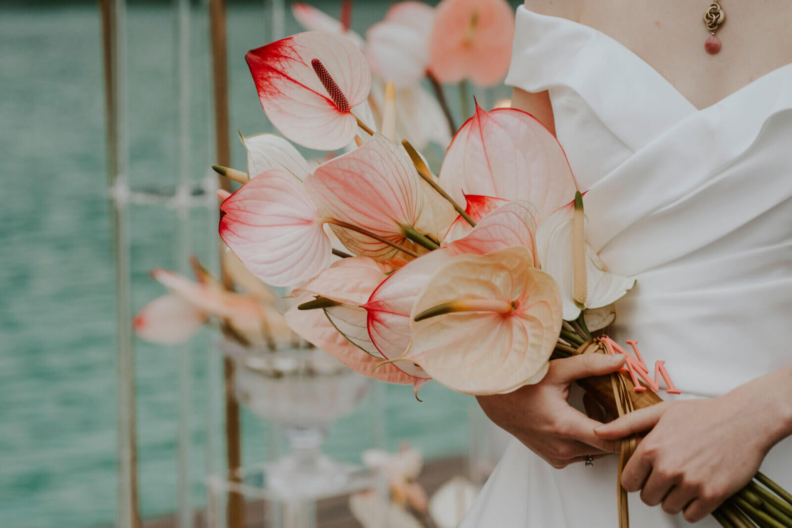 anthuriums op je bruiloft