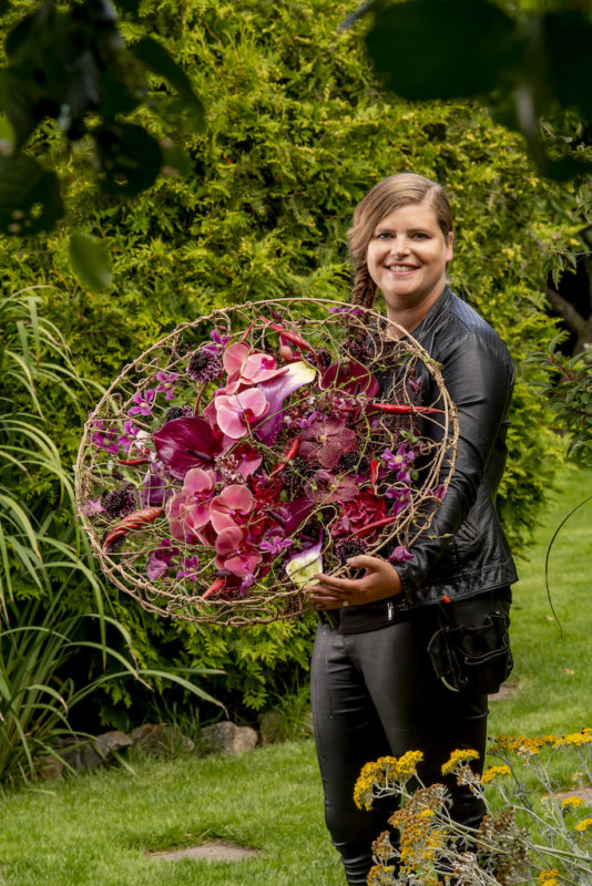 Anthurienkreationen von Blumendesignerin Hanneke Frankema