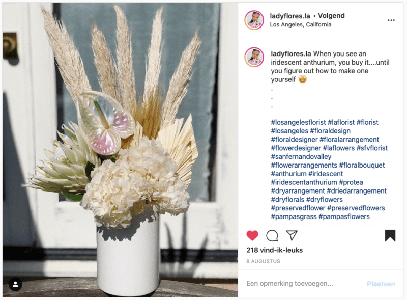 La dernière tendance florale : les anthuriums teintés