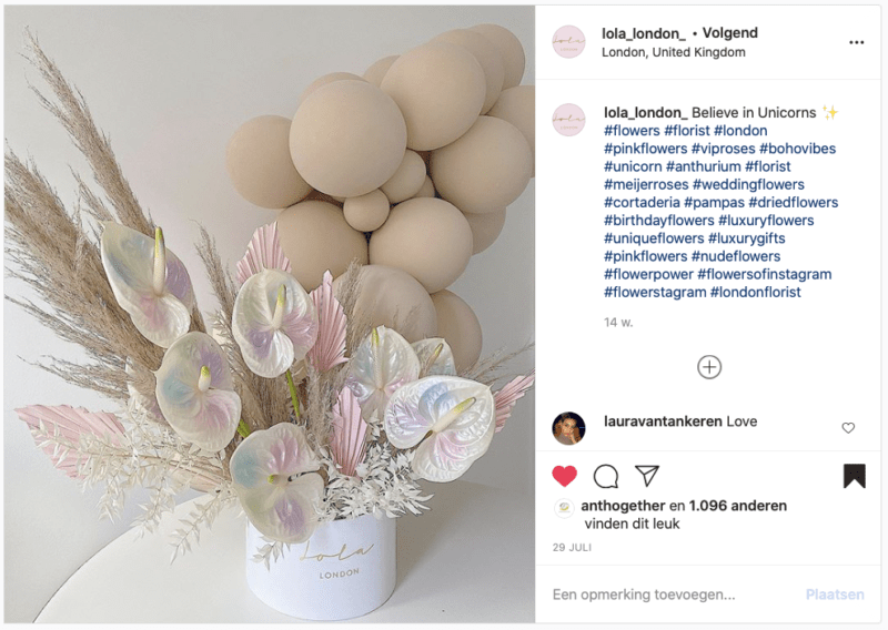 La dernière tendance florale : les anthuriums teintés