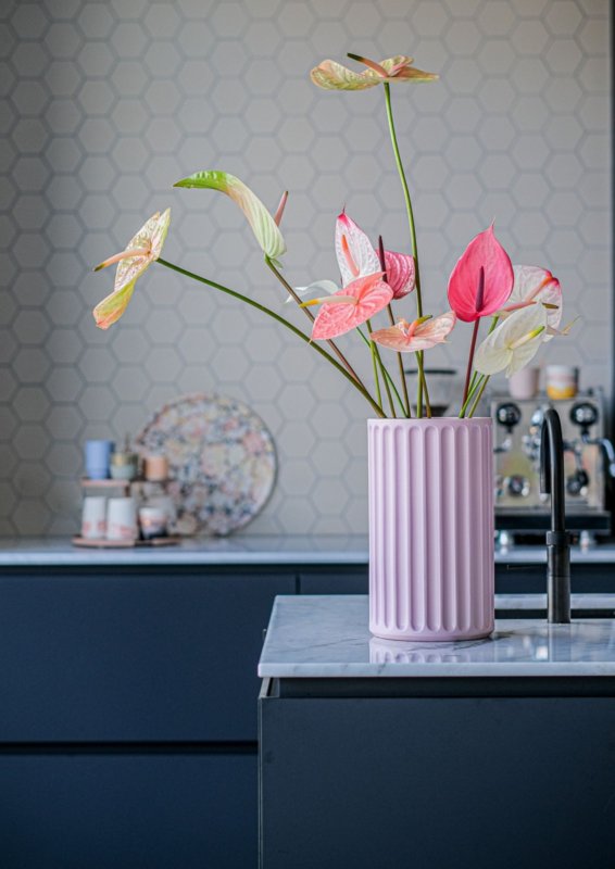 Le rose dans la cuisine : la tendance en 2022