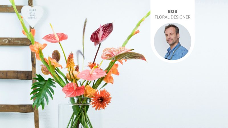 Inspiratie voor een kleurrijk Anthurium boeket