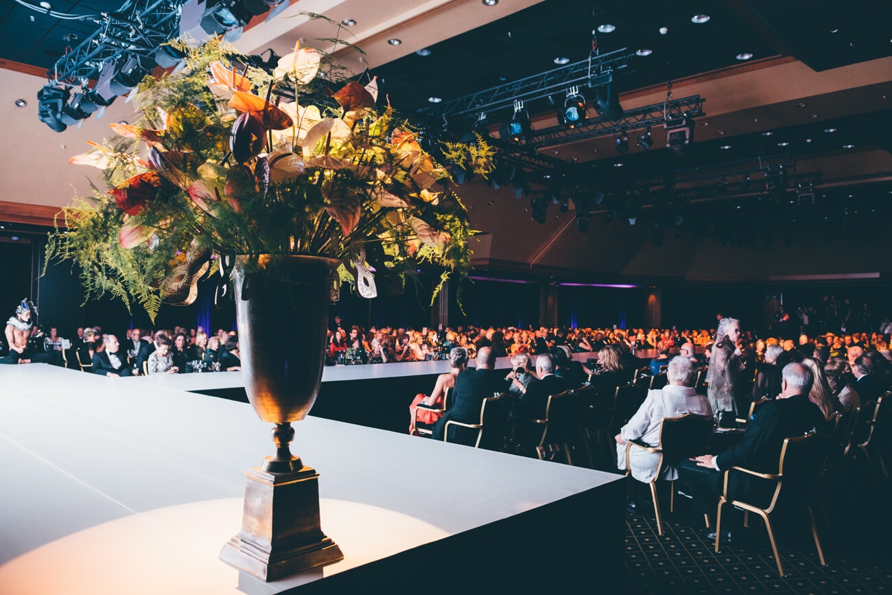 Fashion & anthurium: een populaire bloem in modeshows