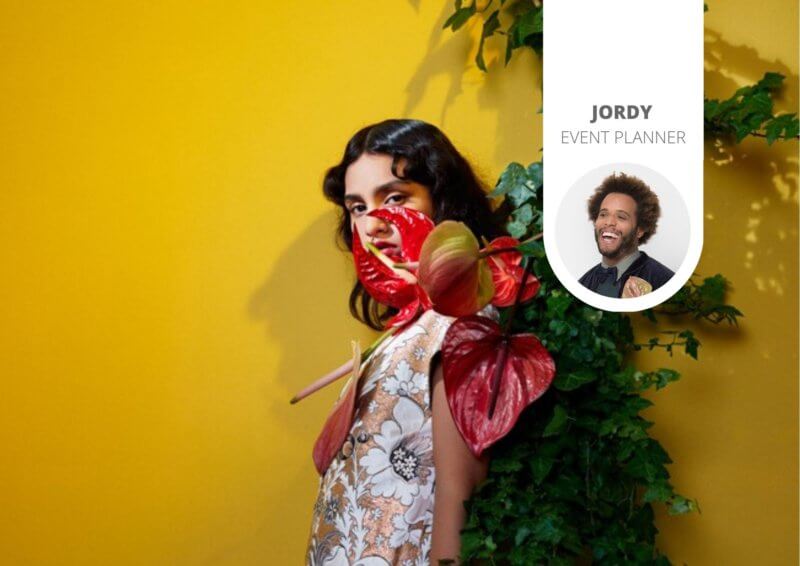 Fashion & anthurium: een populaire bloem voor modeshows en fotoshoots